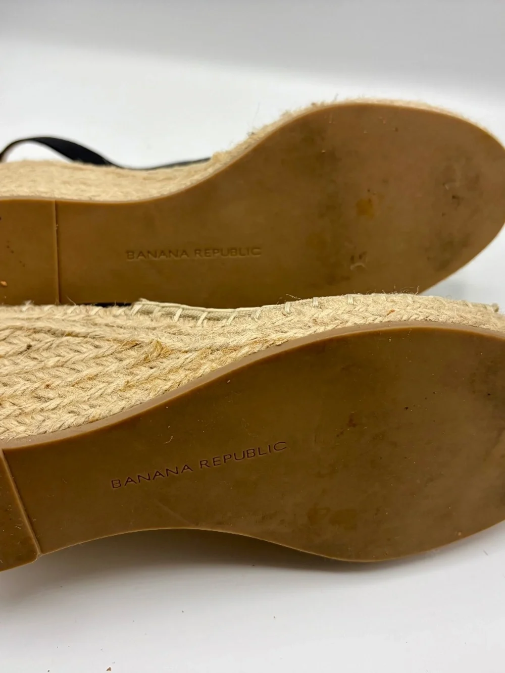 Banana Republic Leather Espadrilles